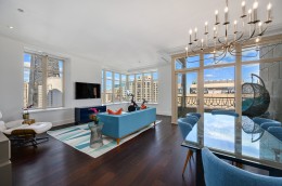 Views of Chicago skyline and Lake Michigan